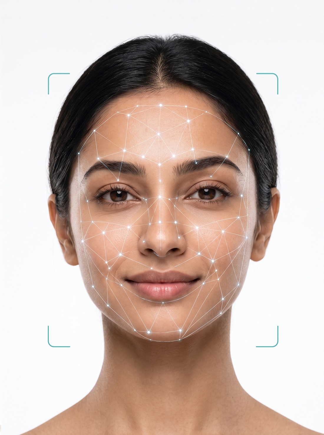 Skin analysis in progress